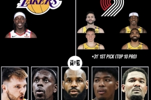 美媒模拟交易：湖人得到霍勒迪 送出克莱伯+克内克特+文森特+首轮